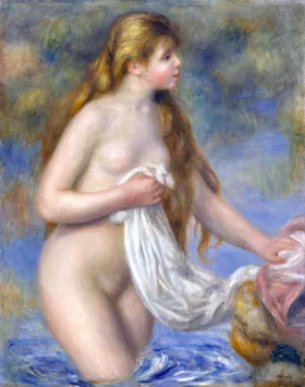 Bather with Long Hair