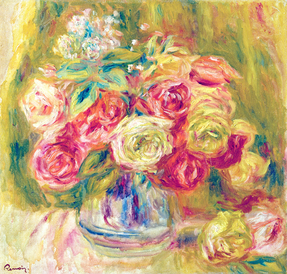 Roses Dans Un Vase