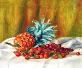 Strawberries and Pineapples, Circa 1902