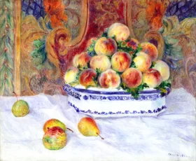 Still Life with Peaches