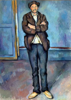 Peasant Standing with Arms Crossed 1895