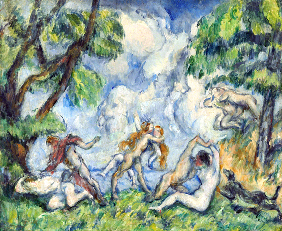 The Battle of Love 1880 by Paul Cezanne, oil painting reproduction on canvas The Battle of Love 1880