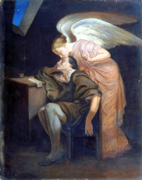 The Kiss of the Muse, After Frillié 1860