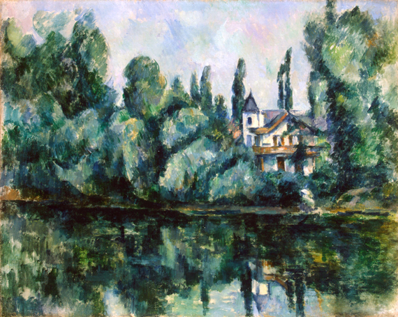 Banks of the Marne 1888 by Paul Cezanne, oil painting reproduction on canvas Banks of the Marne 1888