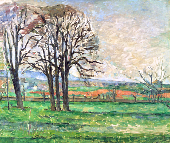 The Bare Trees at Jas De Bouffan