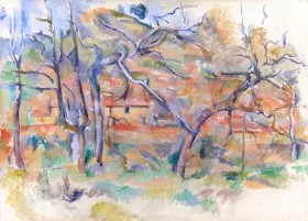 Trees and House, Provence