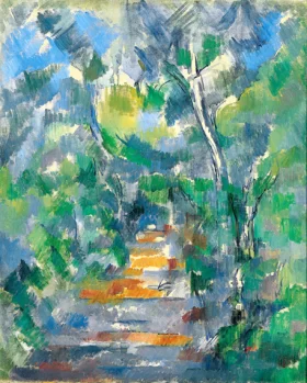 Forest Scene (Path from Mas Jolie To Château Noir)