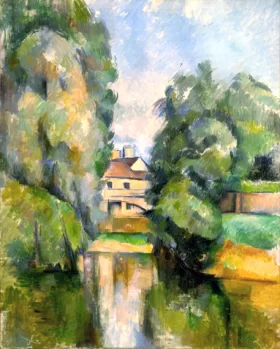 Country house by a River 1890
