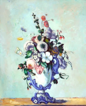 Flowers in a Rococo Vase 1876