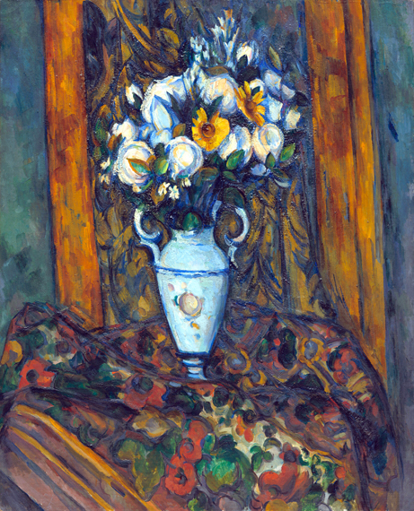 Vase of Flowers by Paul Cezanne, oil painting reproduction on canvas Vase of Flowers
