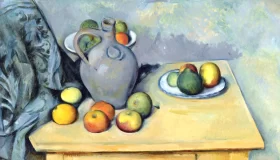 Pichet et Fruits sur une Table