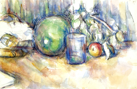 Nature Morte Au Melon Vert