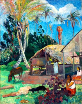 Ward In The Hospital In Arles The Black Pigs