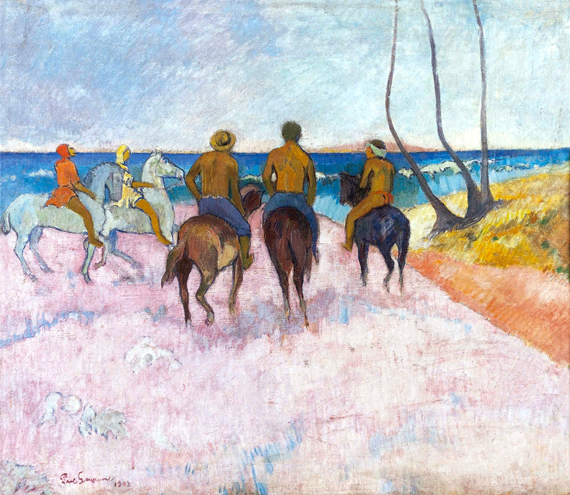 Riders on the Beach (I)