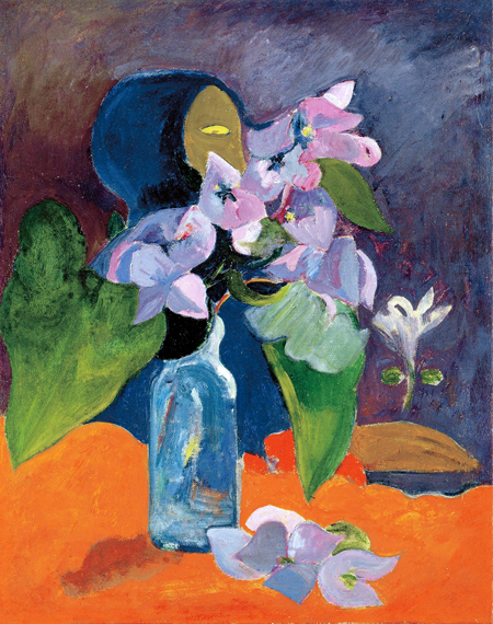 Still Life with Flowers and Idol