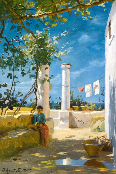 A Pergola from Anacapri, 1898