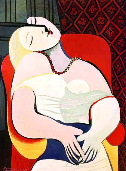 The Dream by Pablo Picasso (Inspired by), oil painting reproduction on canvas The Dream