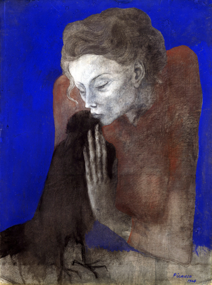 Woman with a Crow