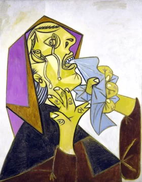Weeping Woman’s Head with Handkerchief III