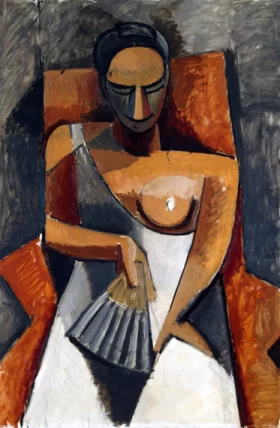 Woman with a Fan