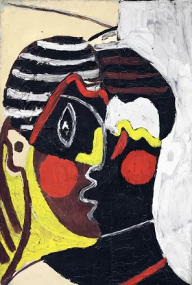 Figure (Paulo En Costume D'arlequin)