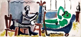 Le Peintre et Son Modèle