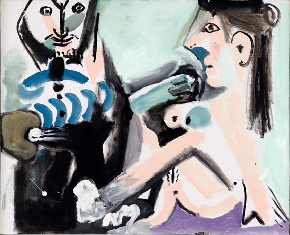 Le Peintre et Son Modèle