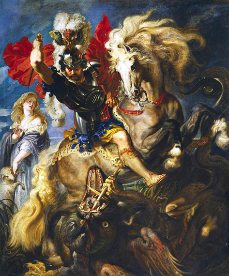 St George Battles the Dragon