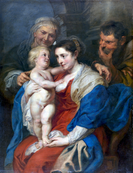 The Holy Family with Santa Ana 1630