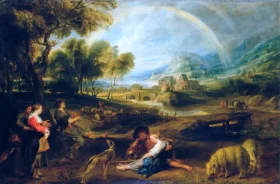 Landscape with a Rainbow