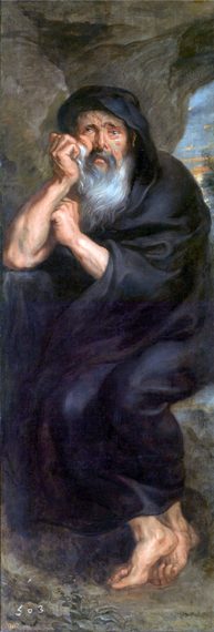 Les Amoureux aux Cinq Couleurs Fleuris Heraclitus , the Crying Philosopher