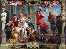 Achilles Discovered by Ulysses Among the Daughters of Lycomedes