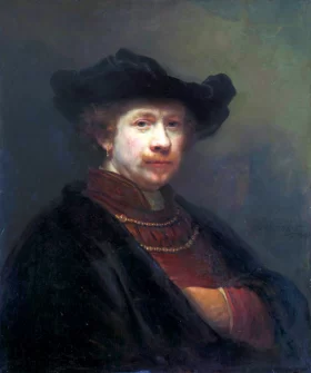 Rembrandt in a Flat Cap 1642