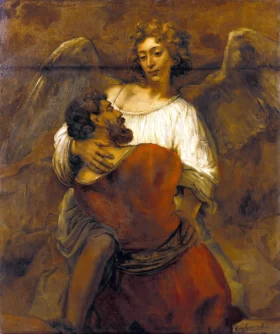 Jacob Wrestling with the Angel 1659