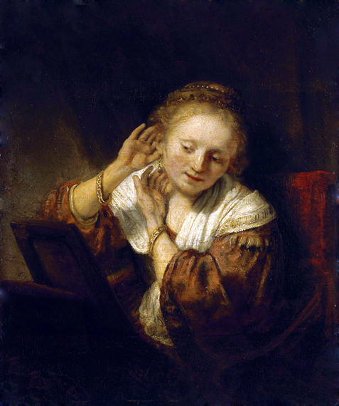 Young Woman with Earrings 1657