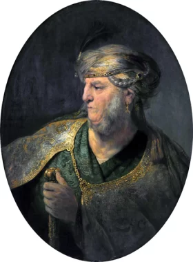Bust of a man in oriental dress 1633