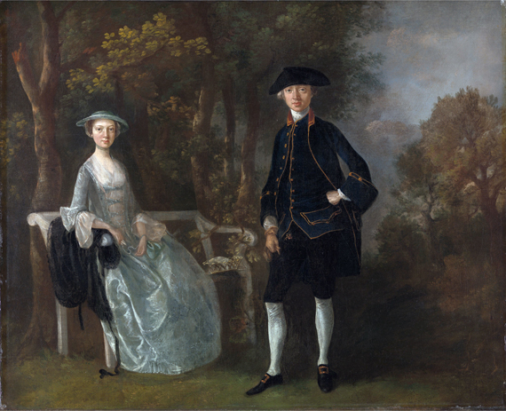 Lady Lloyd and Her Son, Richard Savage Lloyd, of Hintlesham Hall, Suffolk by Thomas Gainsborough, oil painting reproduction on canvas Lady Lloyd and Her Son, Richard Savage Lloyd, of Hintlesham Hall, Suffolk