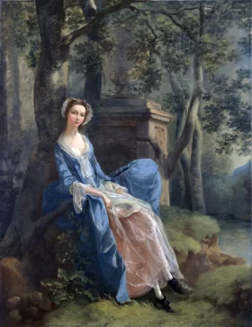 Portrait of a Woman, Possibly of the Lloyd Family 1750