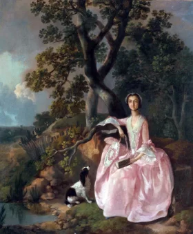 Woman with a Spaniel 1749