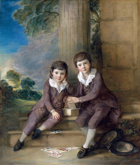 Double portrait of Master John Truman Villebois
