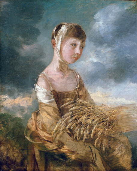 Margaret Gainsborough gleaning