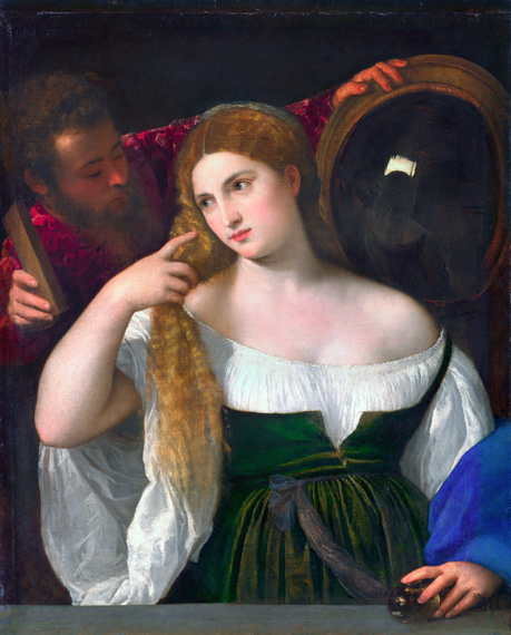 Woman at her toilet 1515