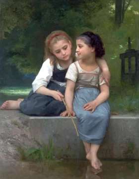Fishing For Frogs 1882