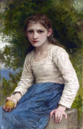 Girl with an Apple 1905