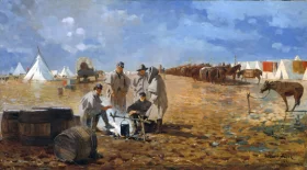 Rainy Day in Camp 1871