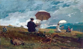 The Good Mother Artists Sketching in the White Mountains, 1868