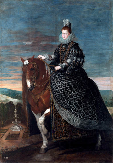 Equestrian Portrait of Margarita of Austria