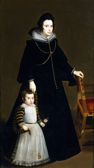 Doña Antonia de Ipeñarrieta y Galdós and Her Son Don Luis 1632
