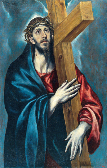 Christ Carrying the Cross by El Greco, oil painting reproduction on canvas Christ Carrying the Cross