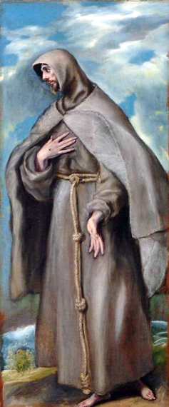 San Francisco de pie